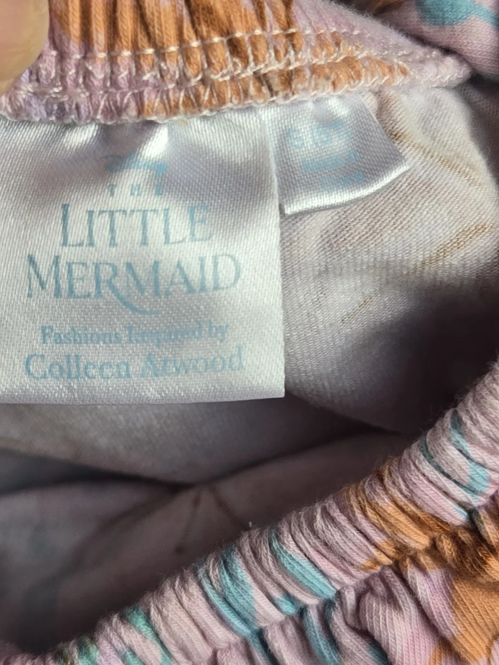 The LITTLE MERMAID COLLEEN ATWOOD Girls' Pink Floral Ruffle Sundress